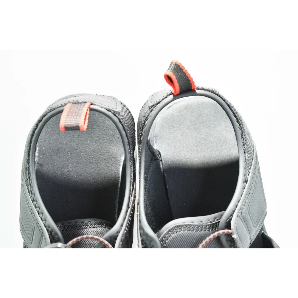 London Fog Dover Mens Black Red Fisherman Sport Sandals Size 11‎ M New